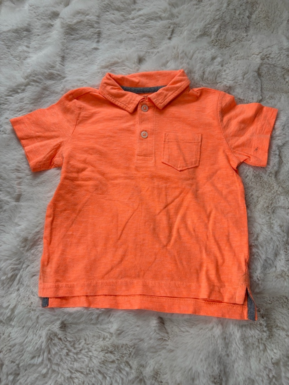 Okie Dokie Kids Bright Orange Polo